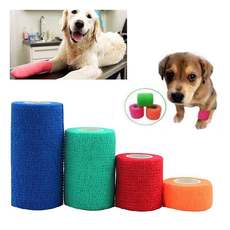 Non-woven fabric bandage for pets