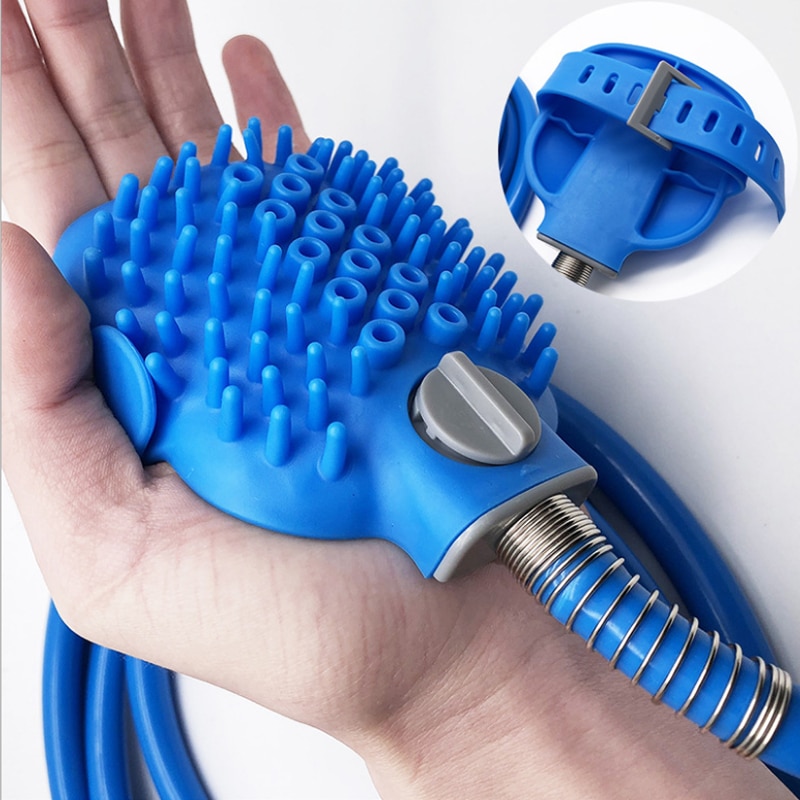 Pet Shower Sprayer & Scrubber in-One