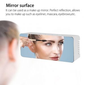 Digital Mirror Clock with LED Screen