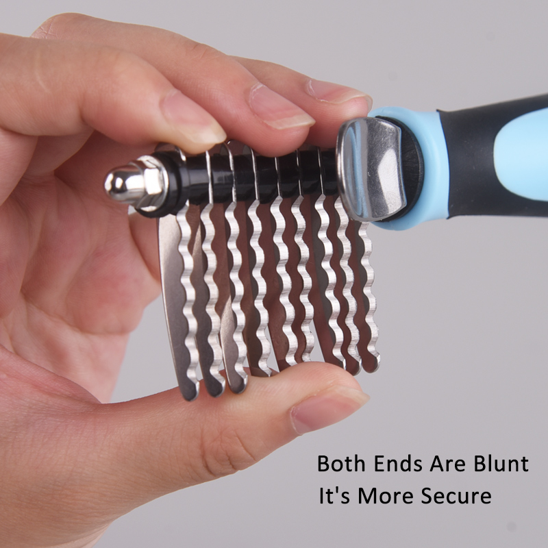 Tangles and Matted Hair Rake Remover Comb-Grooming Tool - Image 4