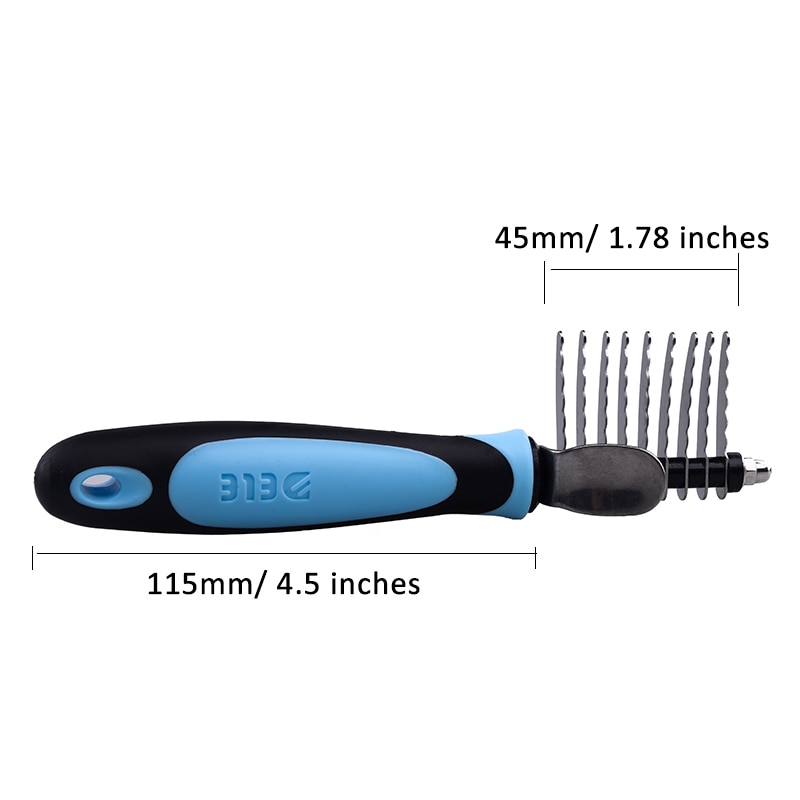 Tangles and Matted Hair Rake Remover Comb-Grooming Tool - Image 3