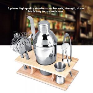 Cocktail Shaker/Mixer Bar 8 Pcs Set