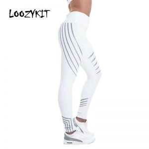 Skinny Trousers Patchwork Mesh