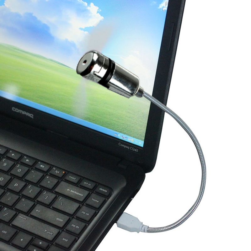 USB Flexible Fan - Multi-Color LED Lights - Image 5