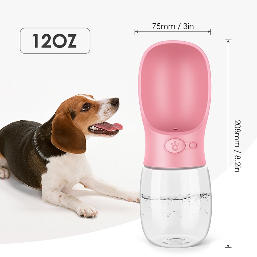 Antibacterial Portable Pet Water Bottle alexiastores.com