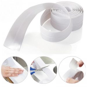 Waterproof Mold Proof Adhesive Tape Durable Use 1 ROLL PVC Material Kitchen Bathroom Wall Sealing Tape Gadgets