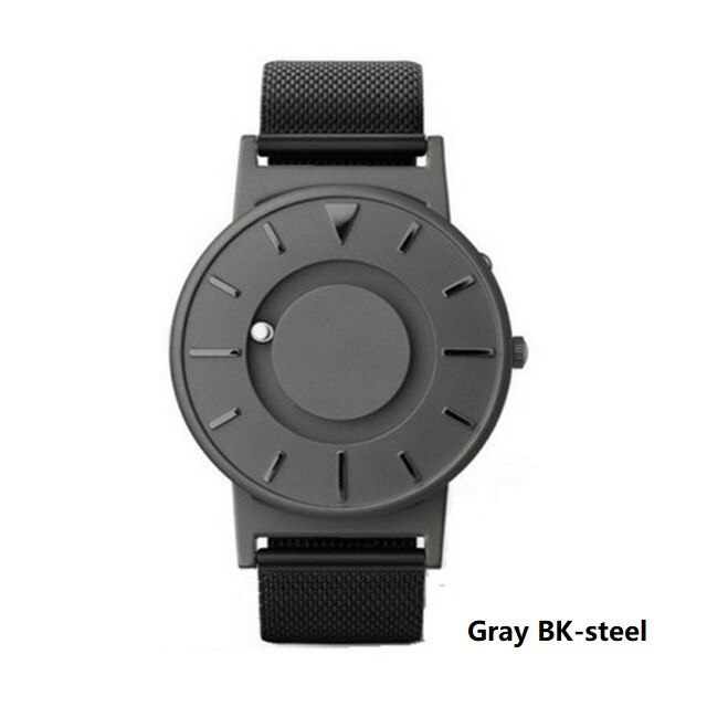 Gray Black Magnetic Ball Wristwatch