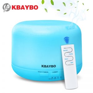 Color changing Aromatic humidifier with remote control