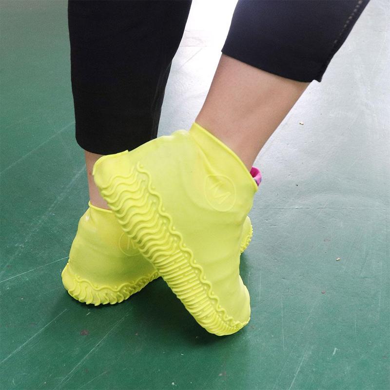 Reusable Rainproof Silicone Overshoes