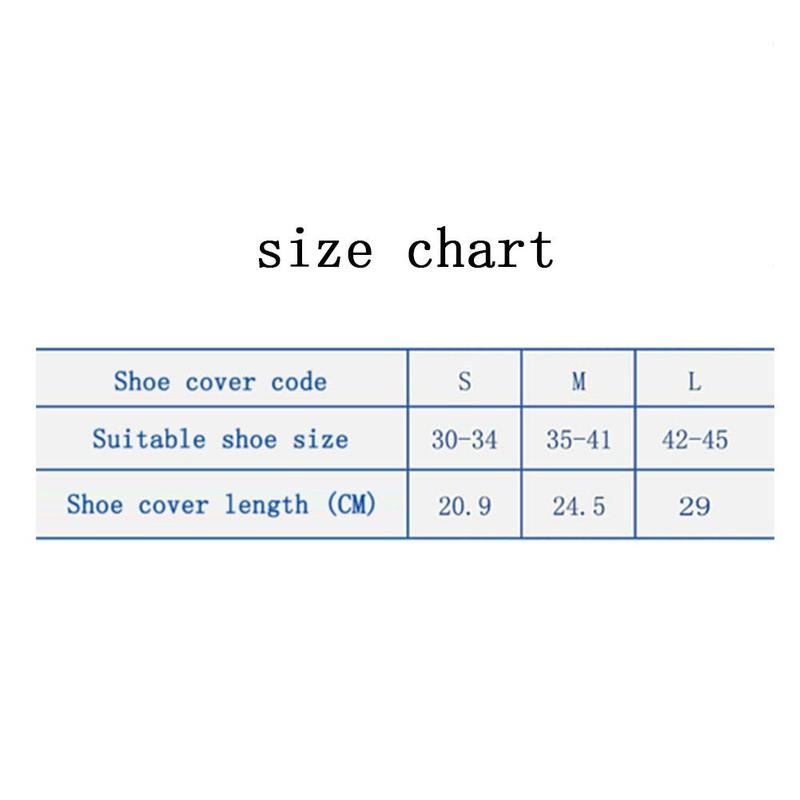 Reusable Rainproof Silicone Overshoes