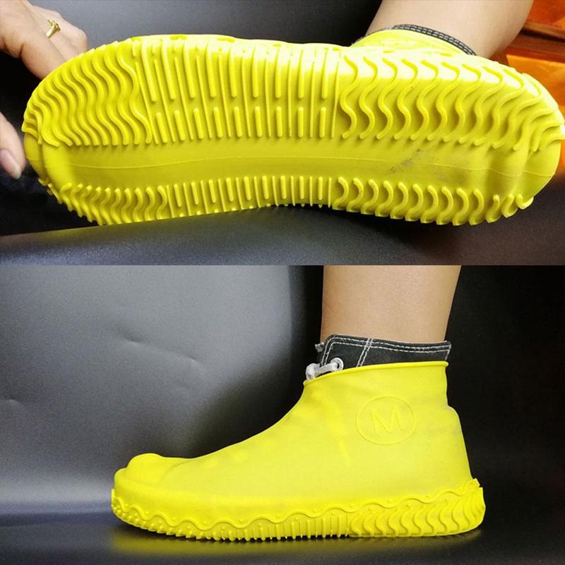 Reusable Rainproof Silicone Overshoes