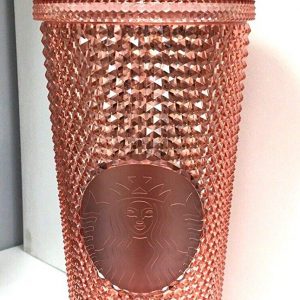 Starbucks Rose Gold Iridescent Cold Cup 24 Ounce
